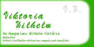 viktoria wilhelm business card